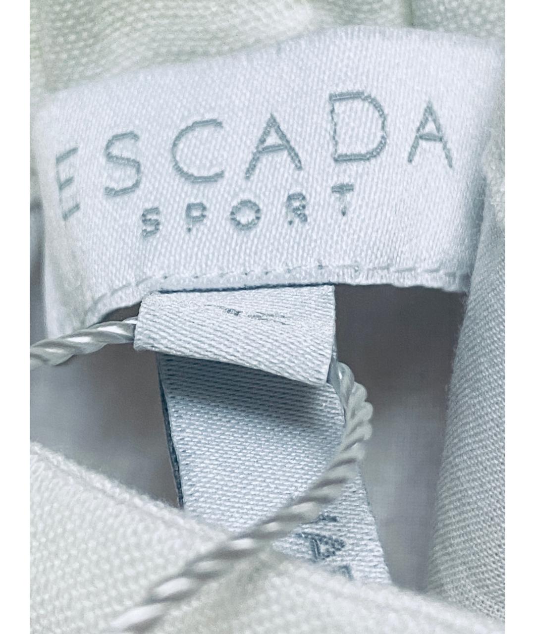 ESCADA Салатовые вискозные шорты, фото 7
