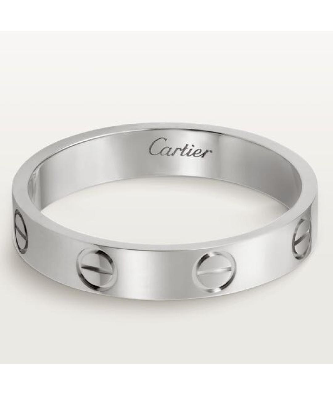 CARTIER Серебряное кольцо из белого золота, фото 2