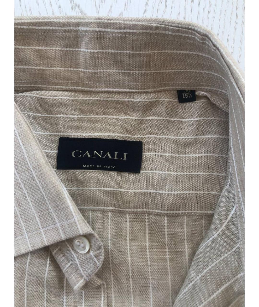 CANALI Хлопковая классическая рубашка, фото 3