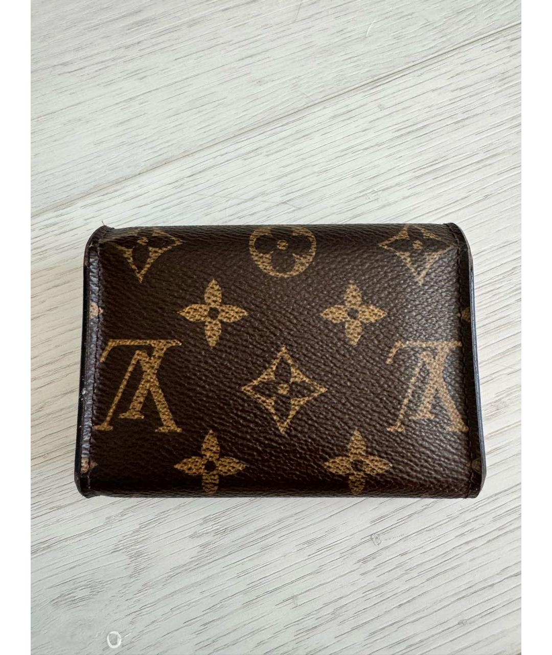 LOUIS VUITTON Коричневый кошелек, фото 2