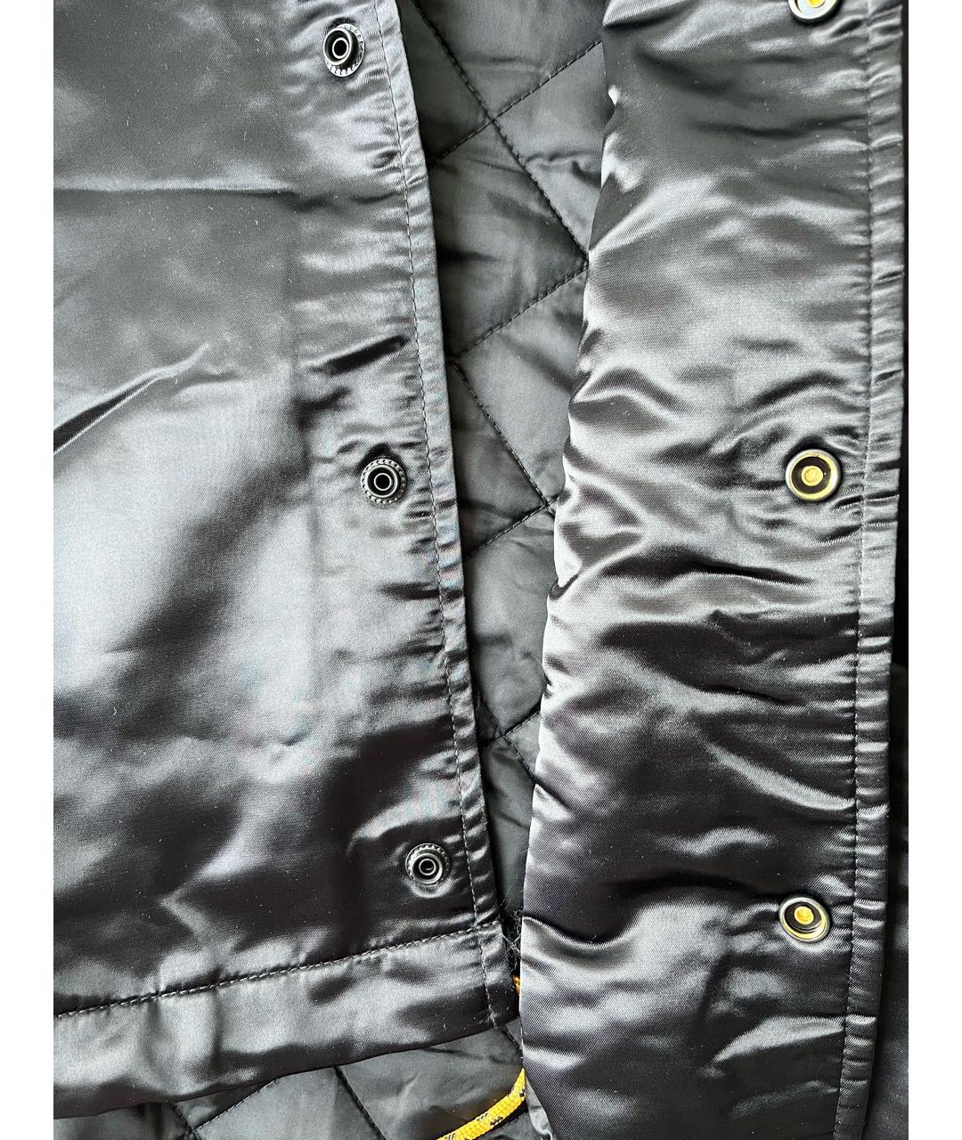 DIESEL Черная полиамидовая куртка, фото 4