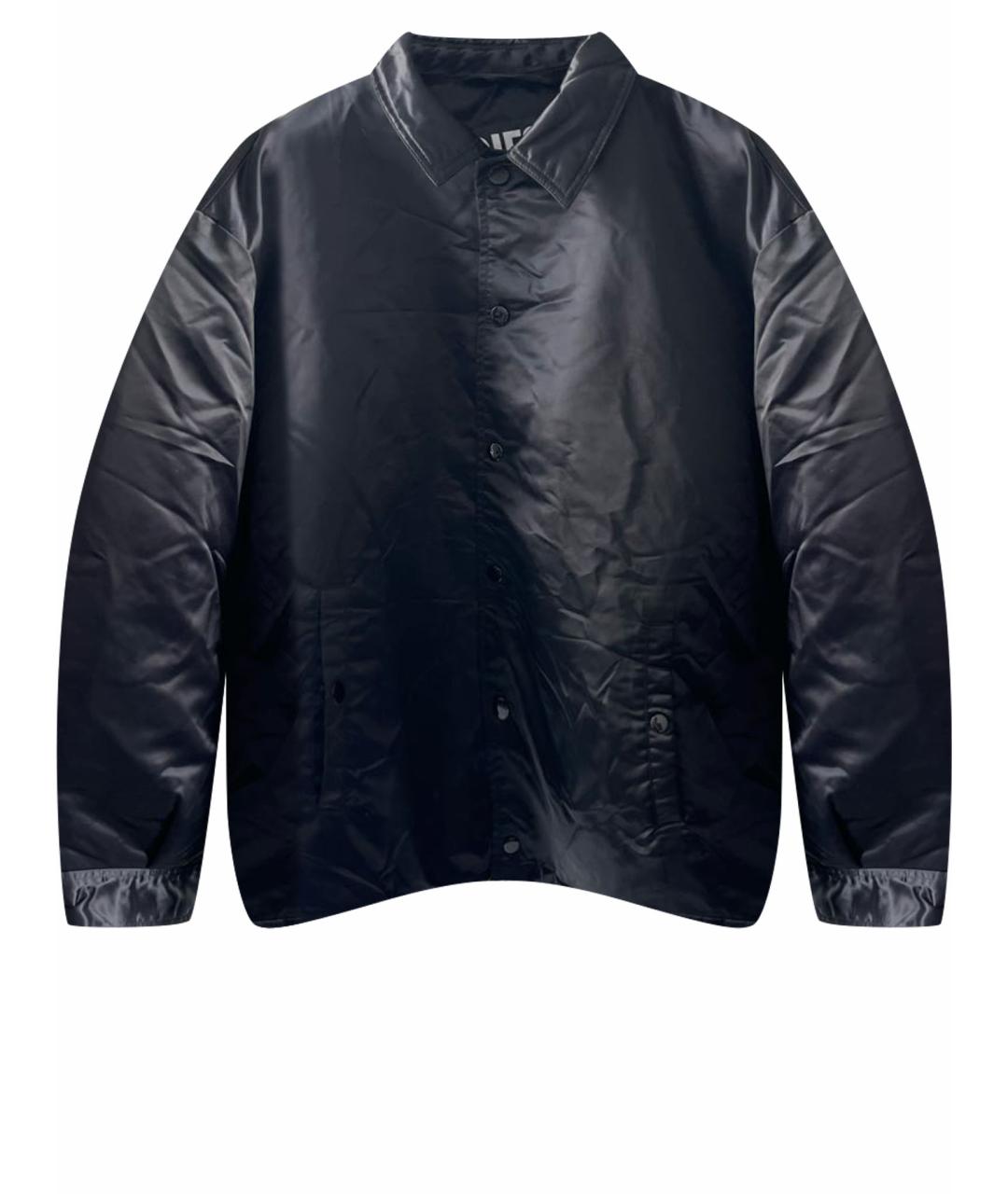 DIESEL Черная полиамидовая куртка, фото 1
