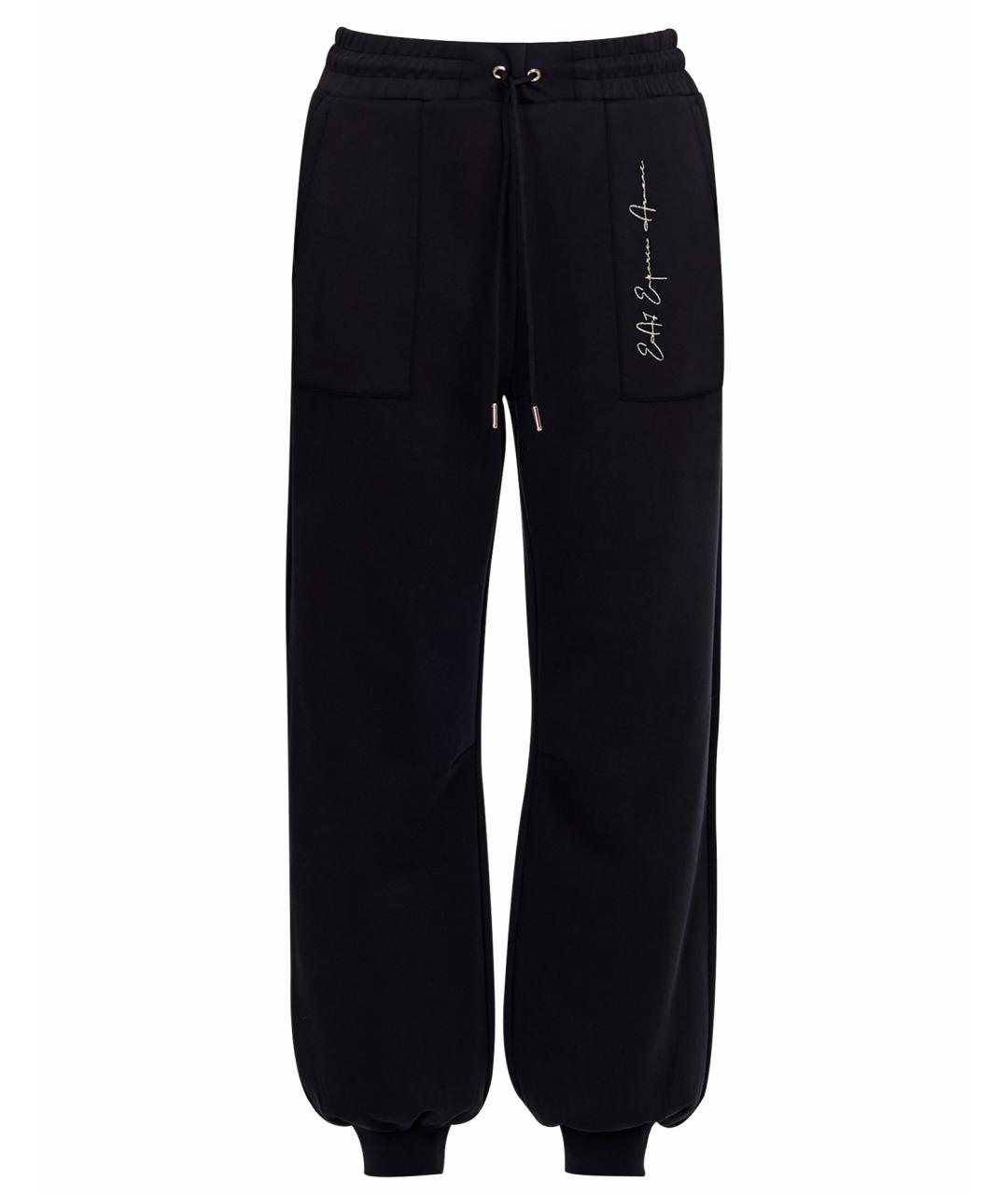 EA7 Черные спортивные брюки и шорты, фото 1