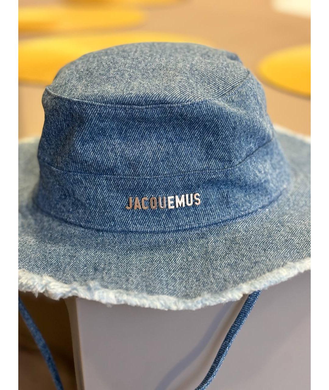 JACQUEMUS Синяя шляпа, фото 2