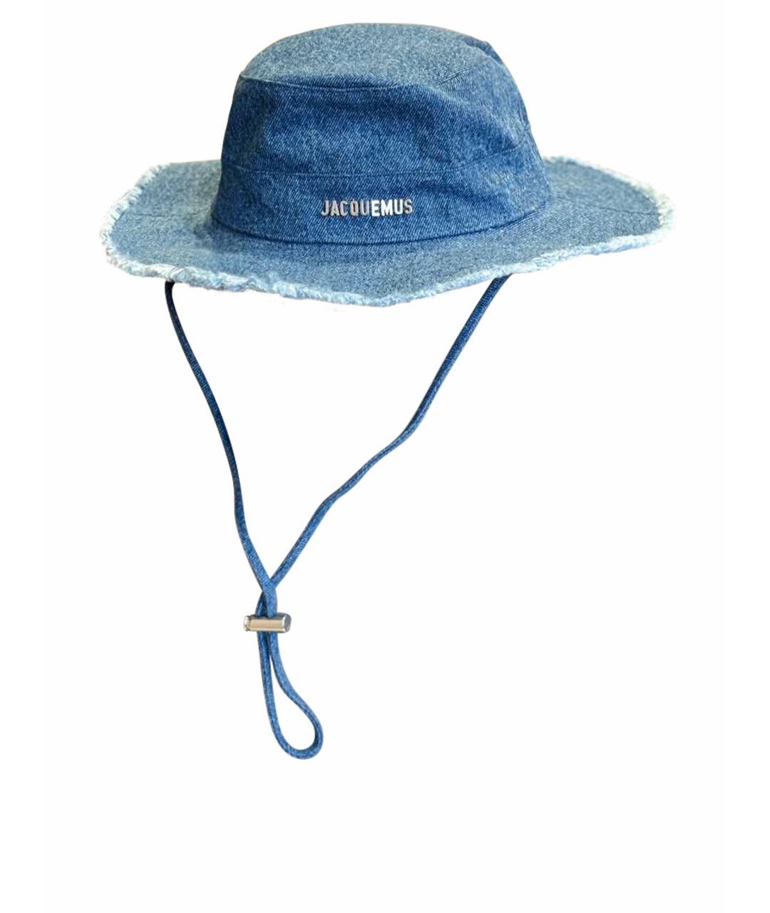 JACQUEMUS Синяя шляпа, фото 1