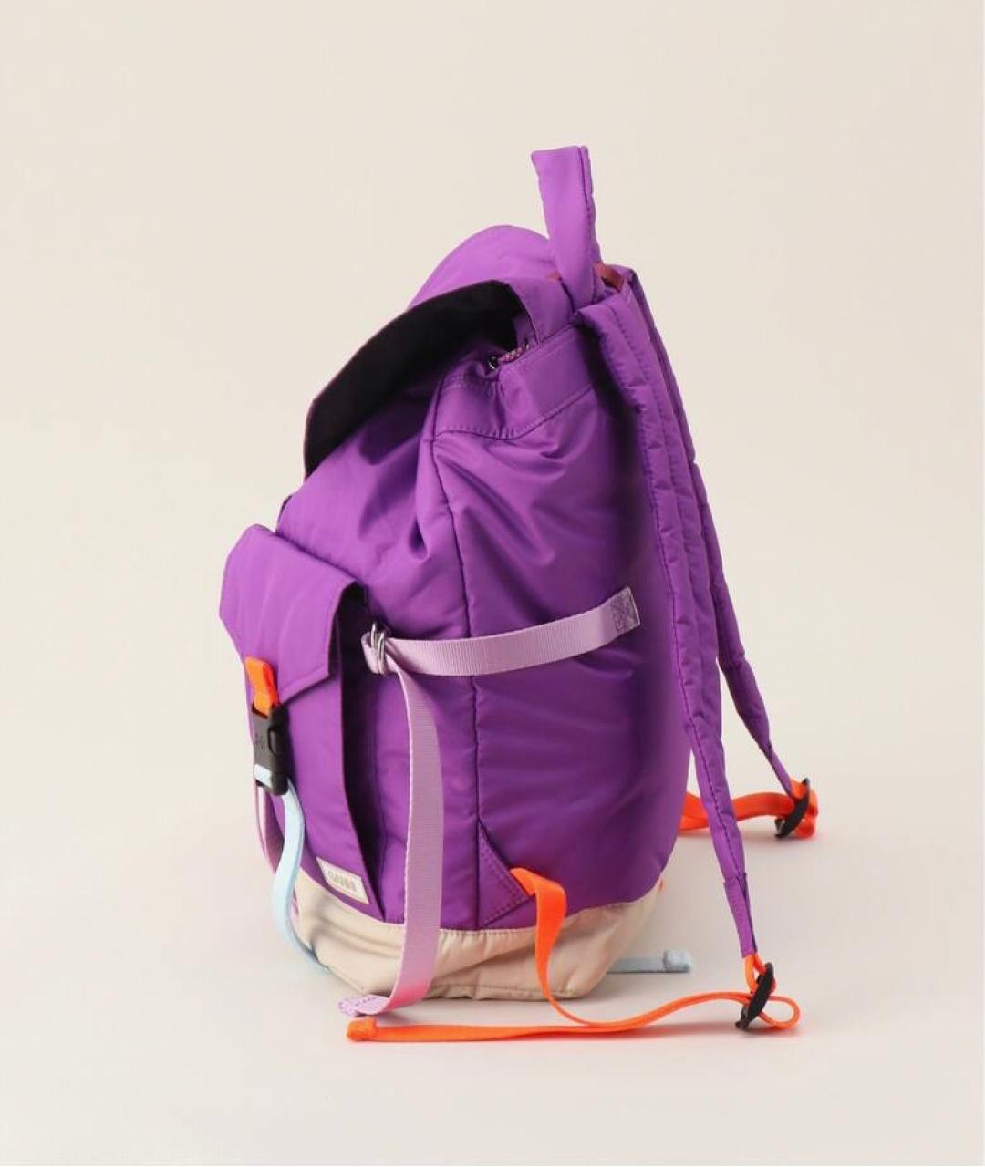 GANNI Фиолетовый рюкзак, фото 4