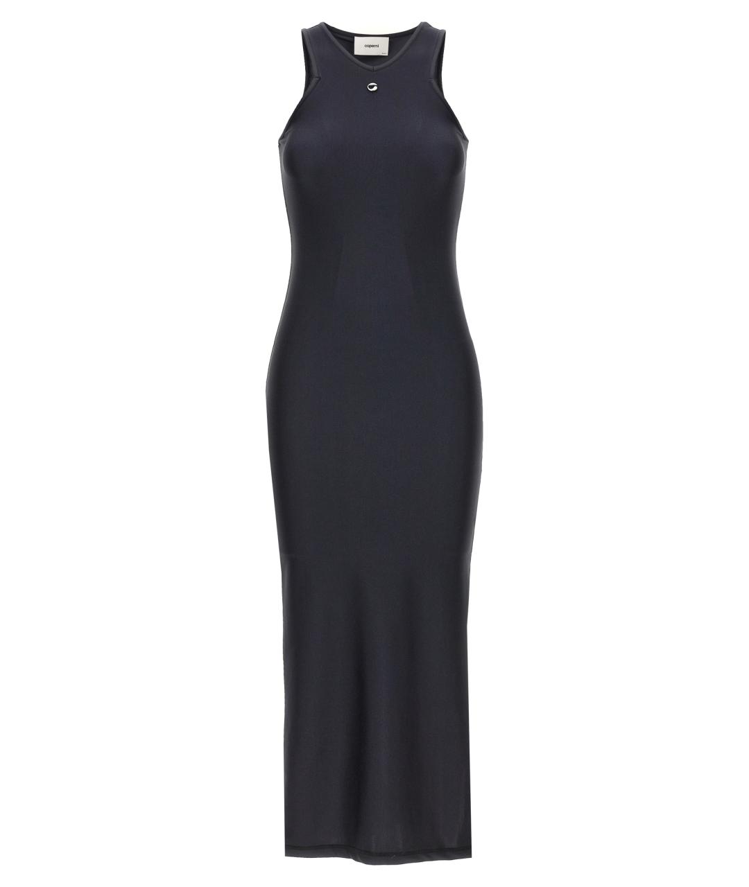 COPERNI Черное полиамидовое повседневное платье, фото 1