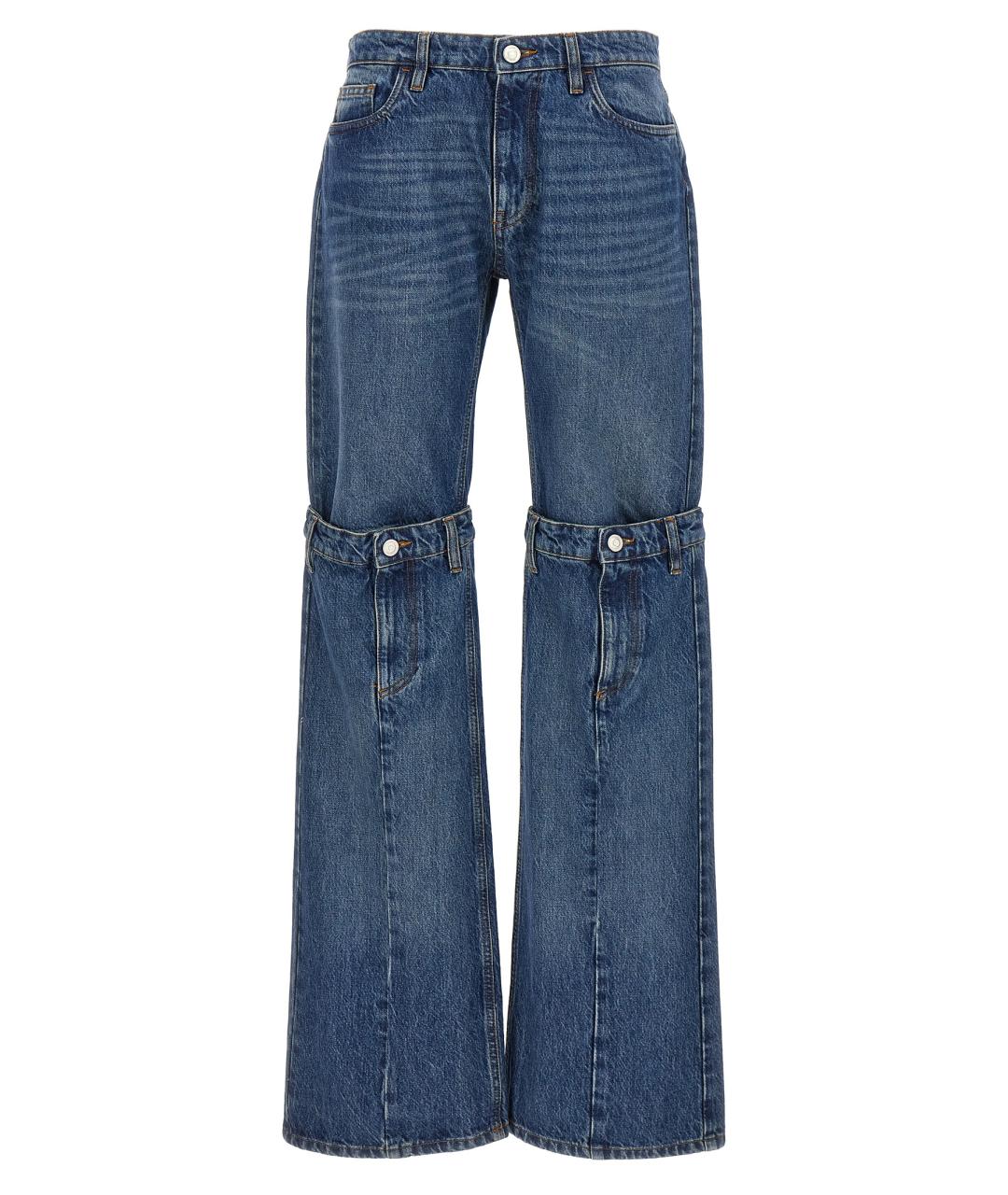 COPERNI Синие хлопковые прямые джинсы, фото 1