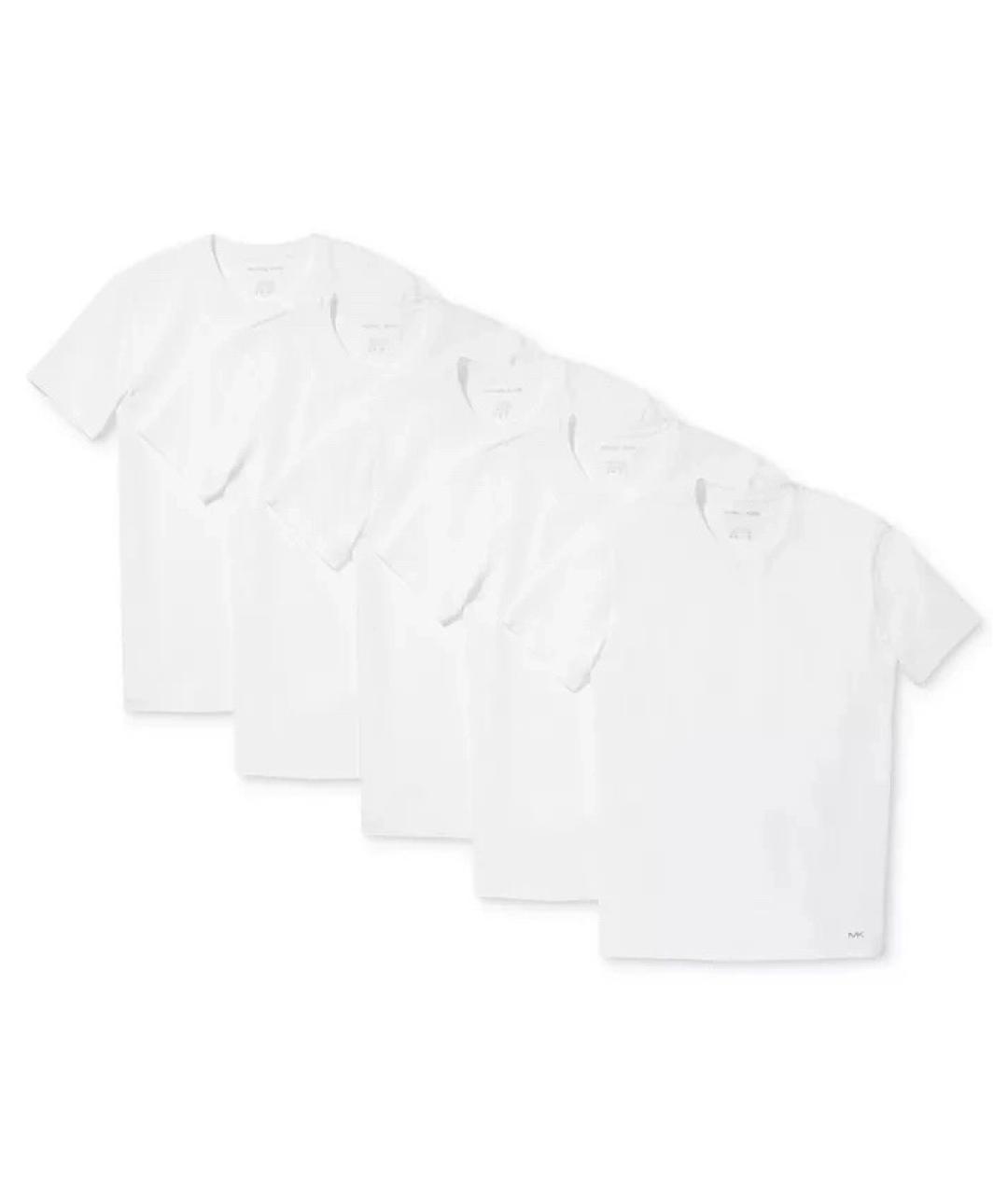 MICHAEL KORS Белая хлопковая футболка, фото 1