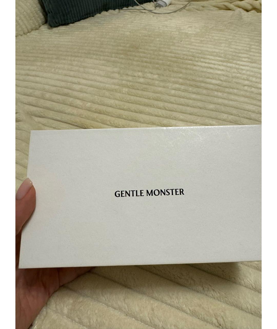 GENTLE MONSTER Розовые металлические солнцезащитные очки, фото 5