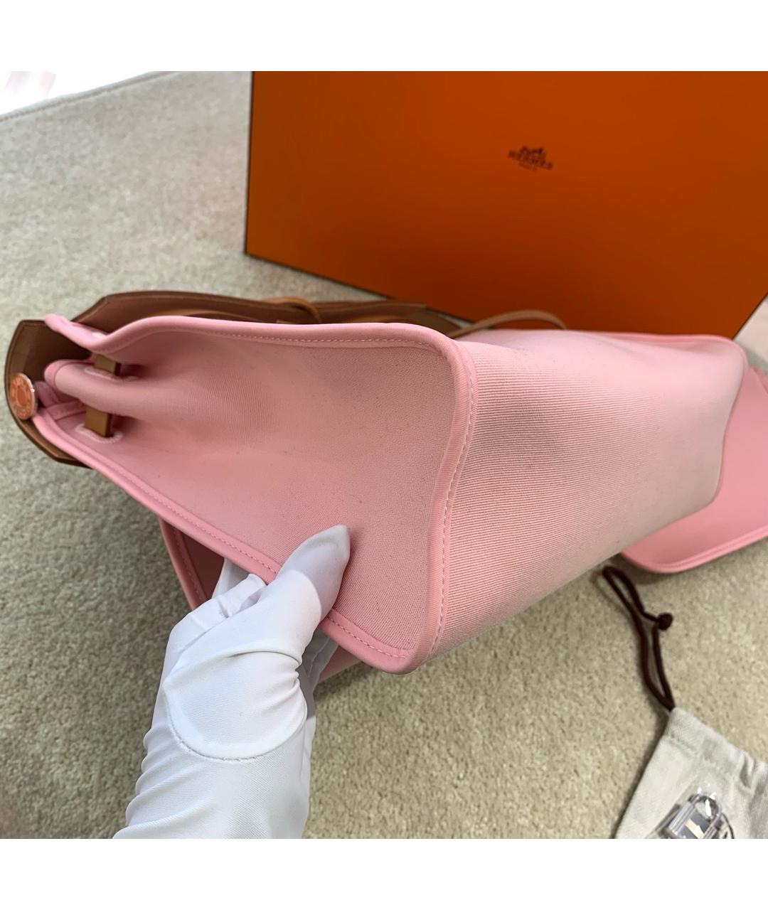 HERMES PRE-OWNED Розовая сумка через плечо, фото 6