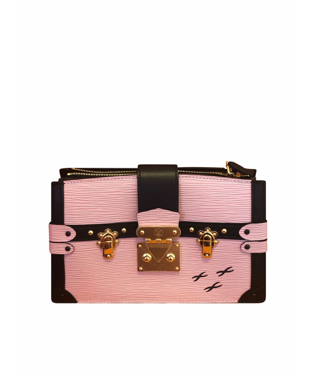 LOUIS VUITTON PRE-OWNED Розовая кожаная сумка тоут, фото 1