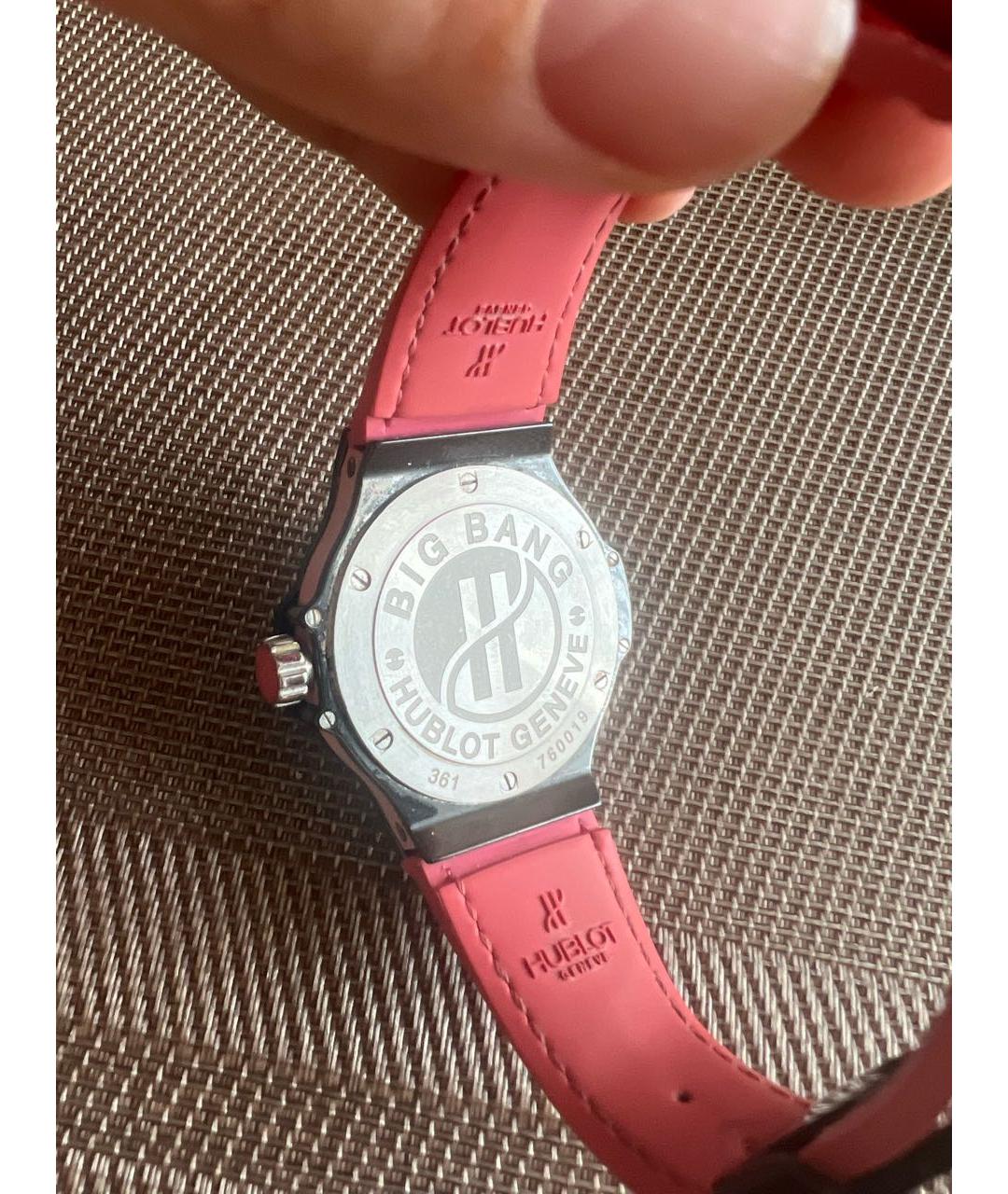 HUBLOT Бордовые часы, фото 4