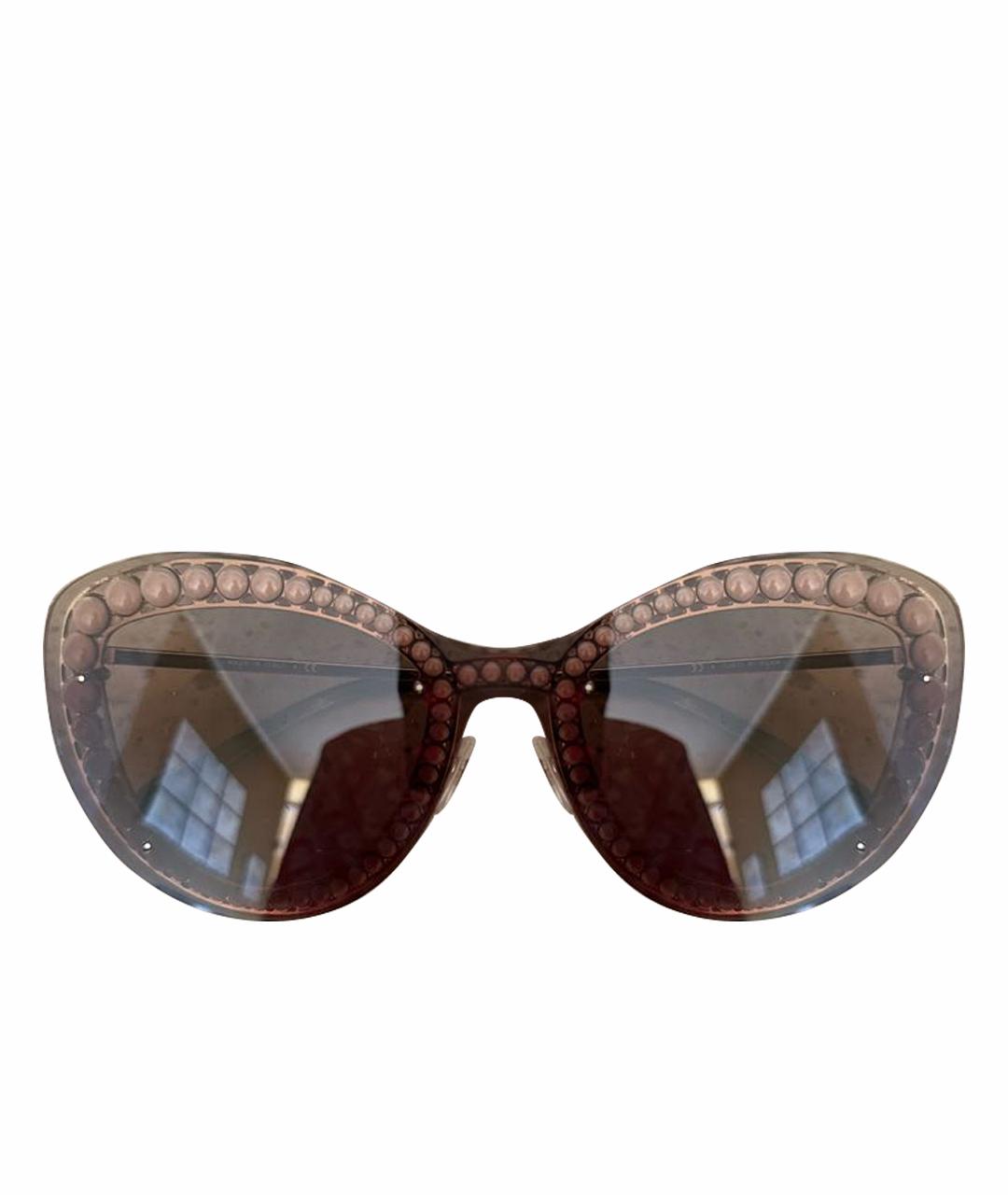 CHANEL Коричневые солнцезащитные очки, фото 1
