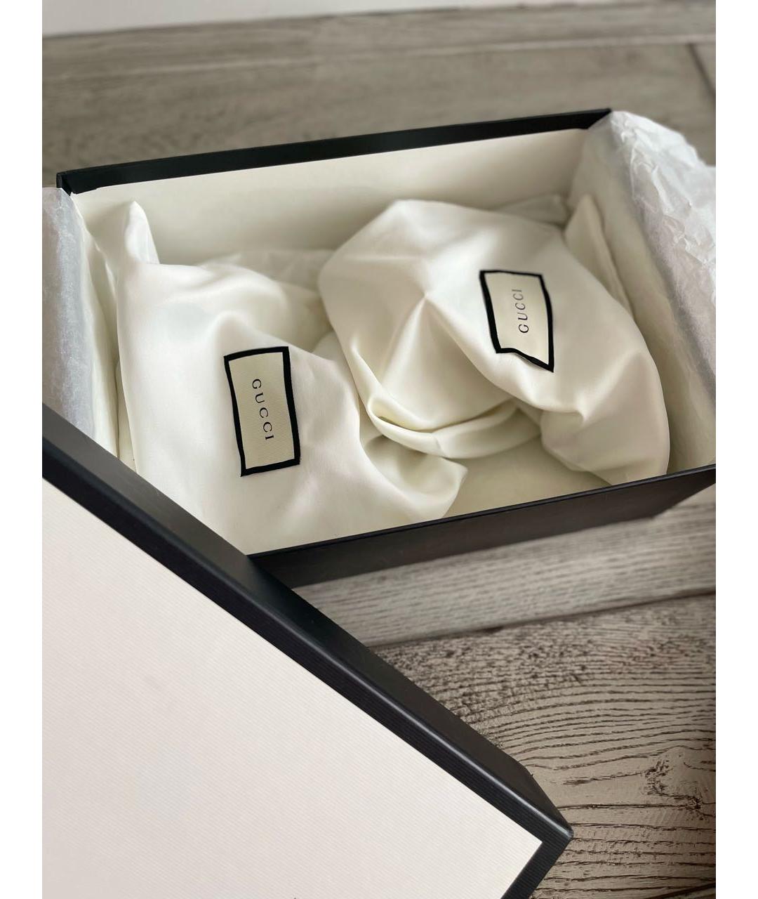 GUCCI Розовые кожаные босоножки, фото 6