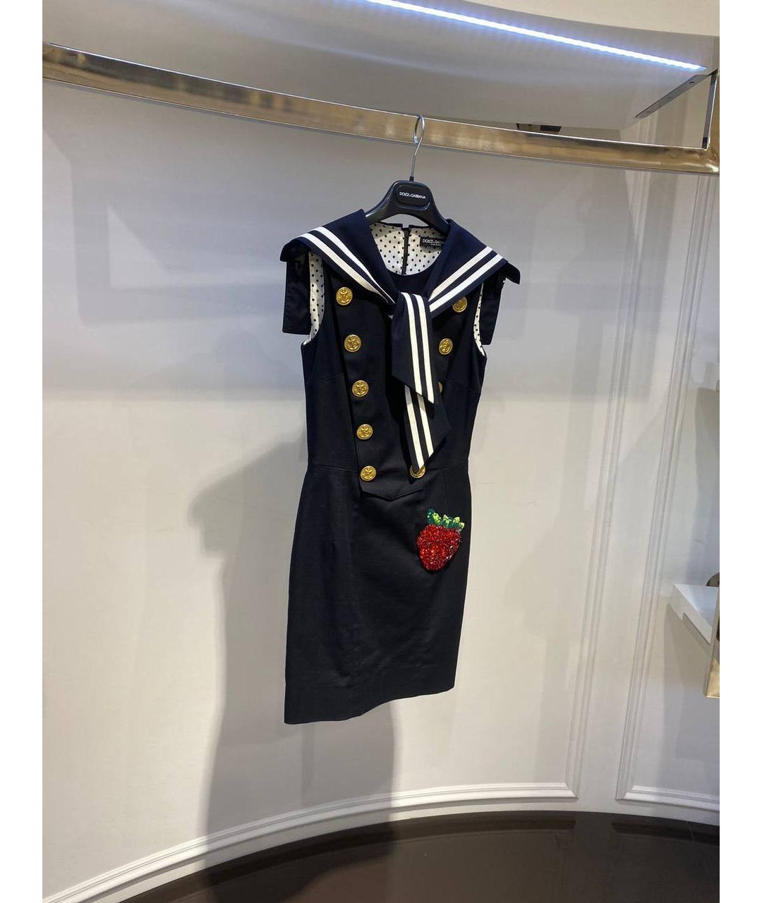 DOLCE&GABBANA Мульти повседневное платье, фото 2