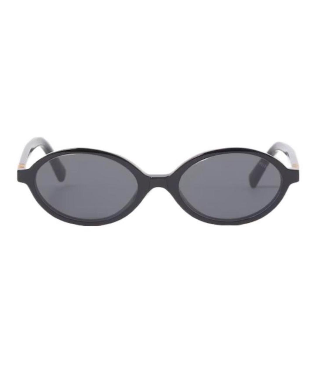 MIU MIU Черные солнцезащитные очки, фото 3