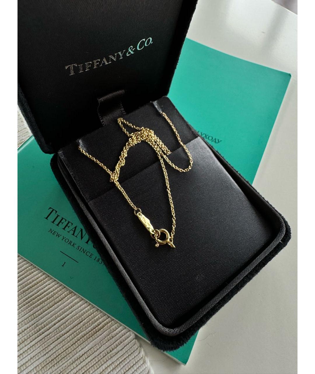 TIFFANY&CO Золотой кулон из желтого золота, фото 4