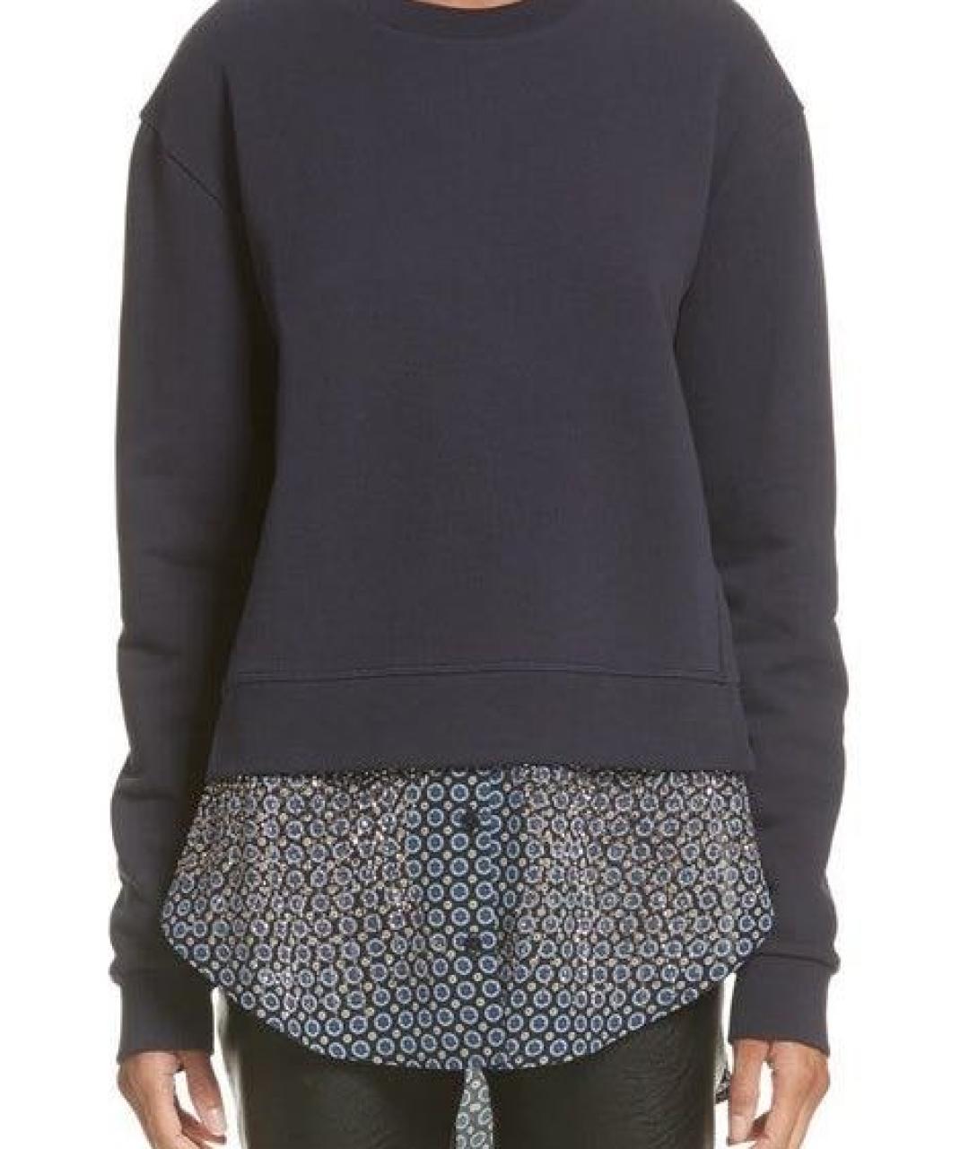 STELLA MCCARTNEY Темно-синий хлопковый джемпер / свитер, фото 2