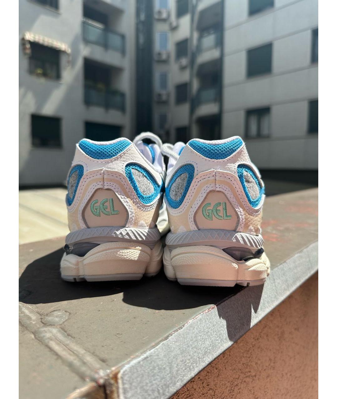 ASICS Белые кожаные кроссовки Gel-NYC для женщин – купить онлайн с