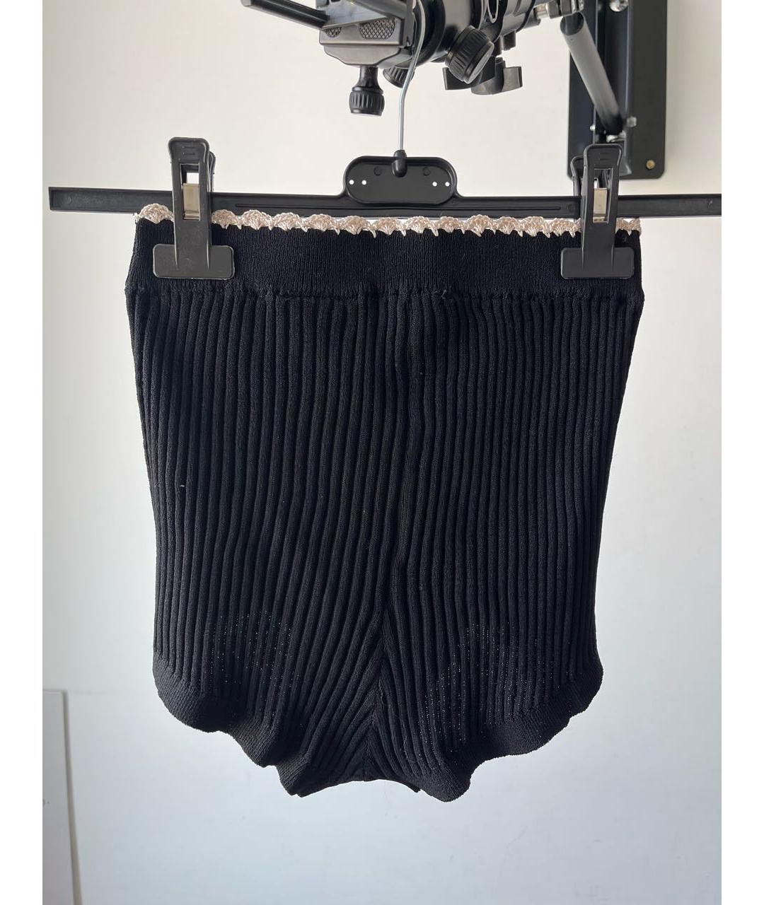 SANDRO Черные вискозные шорты, фото 2