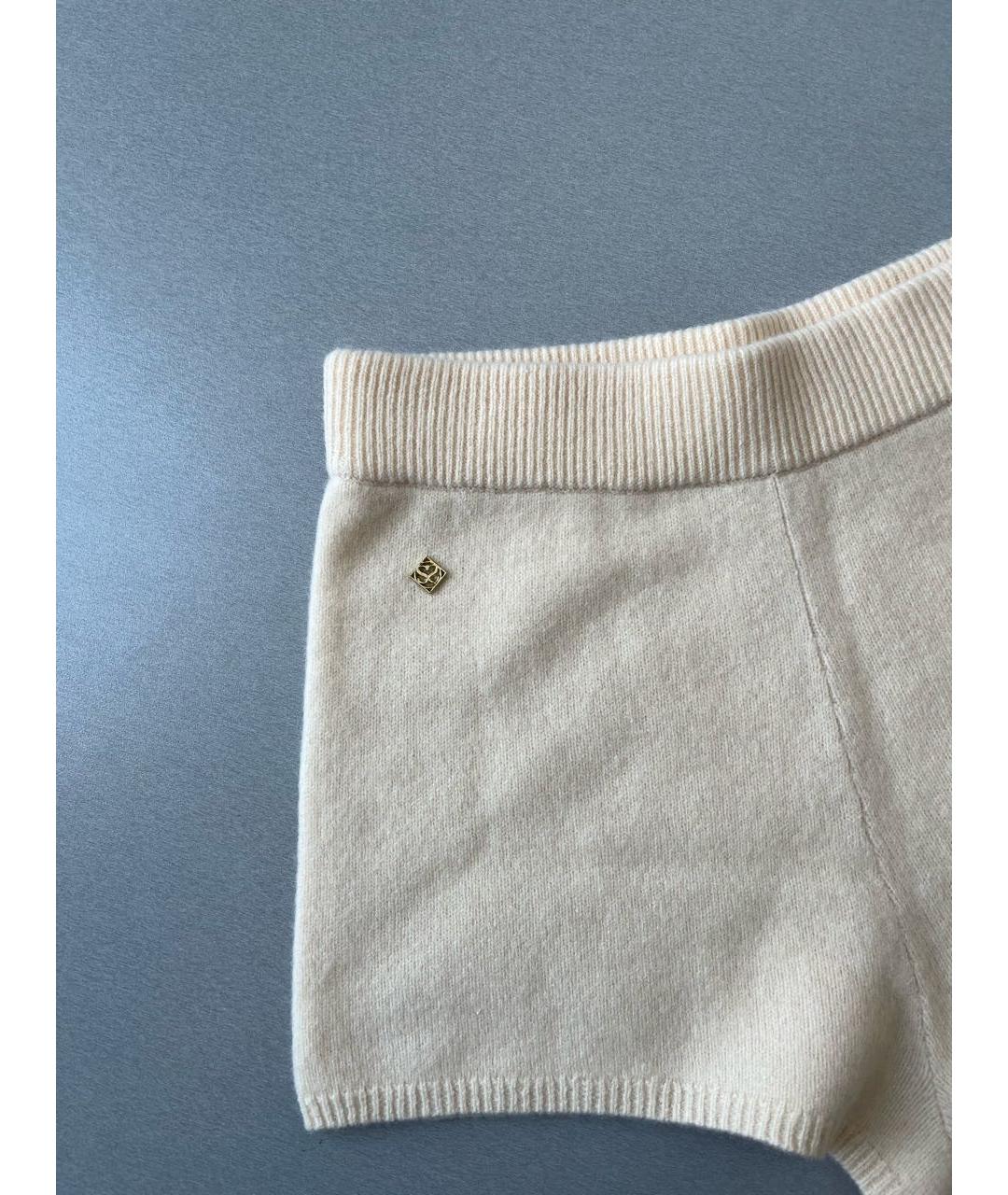 SANDRO Бежевые шерстяные шорты, фото 3