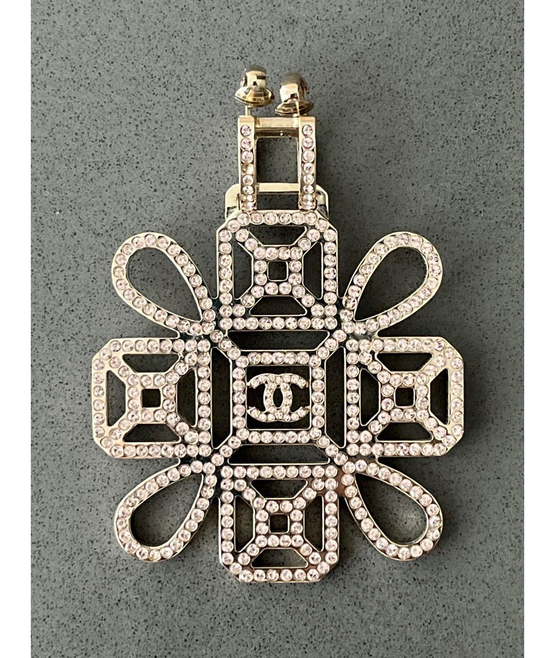 CHANEL Серебряные серьги, фото 9