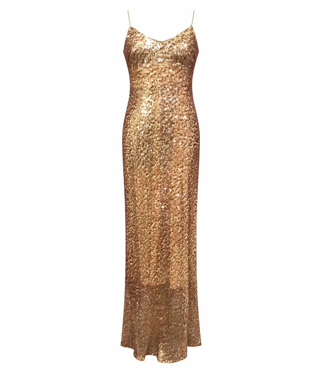 GALVAN Золотое вечернее платье, фото 1