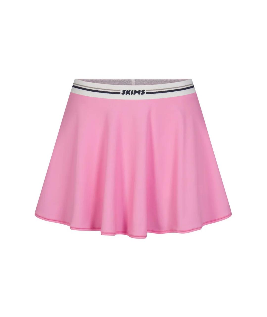 SKIMS Розовая юбка-шорты, фото 1