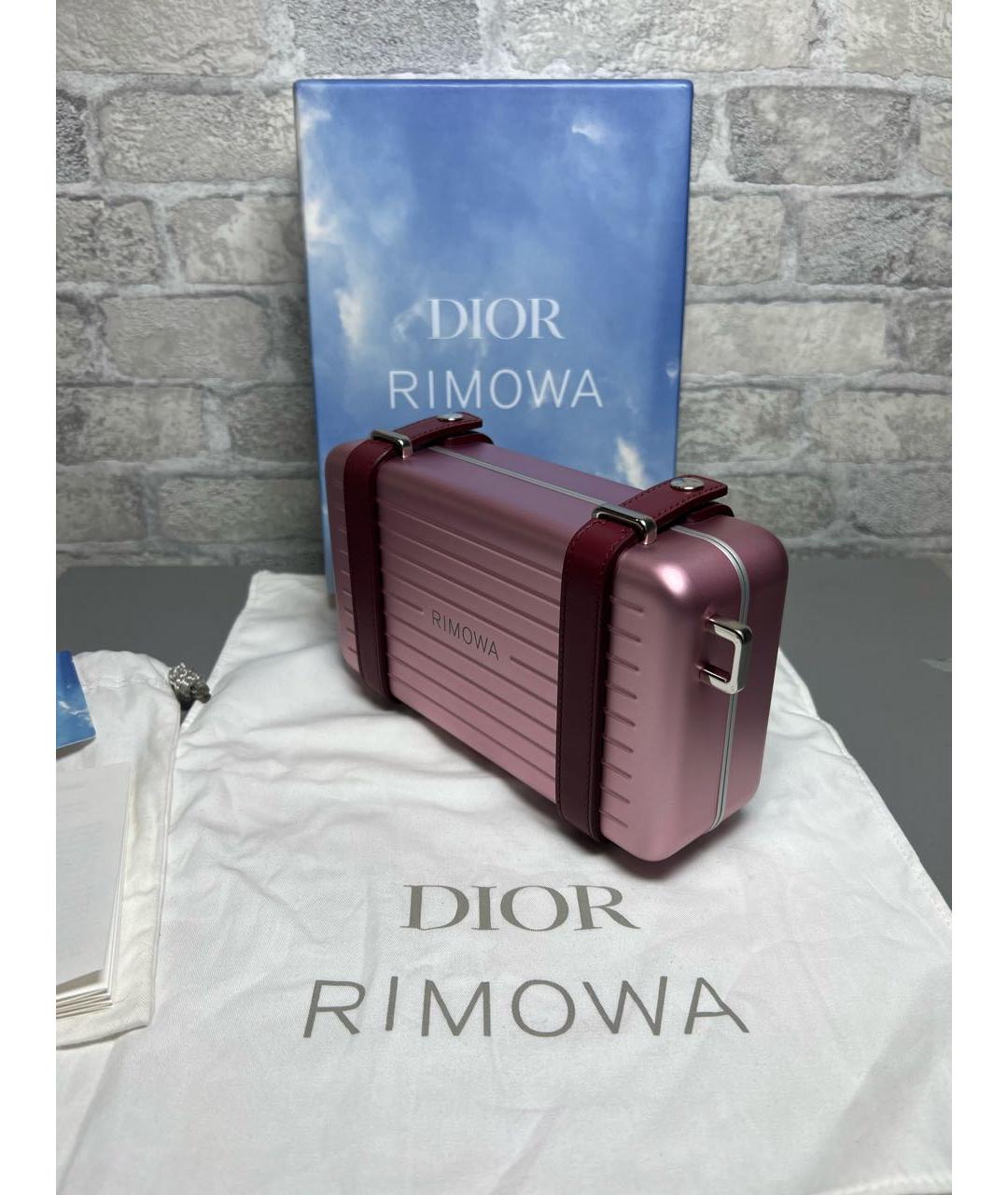 CHRISTIAN DIOR Розовая сумка на плечо, фото 4