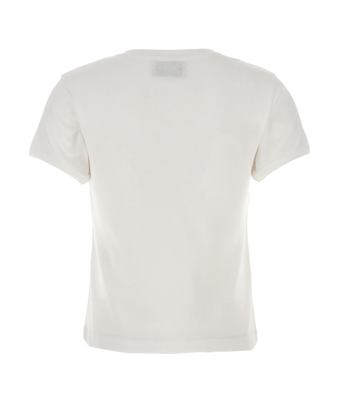 COPERNI Белая хлопковая футболка, фото 2