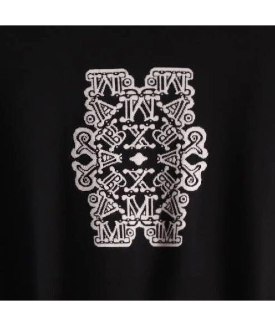 MAX MARA Черный шерстяной джемпер / свитер, фото 4