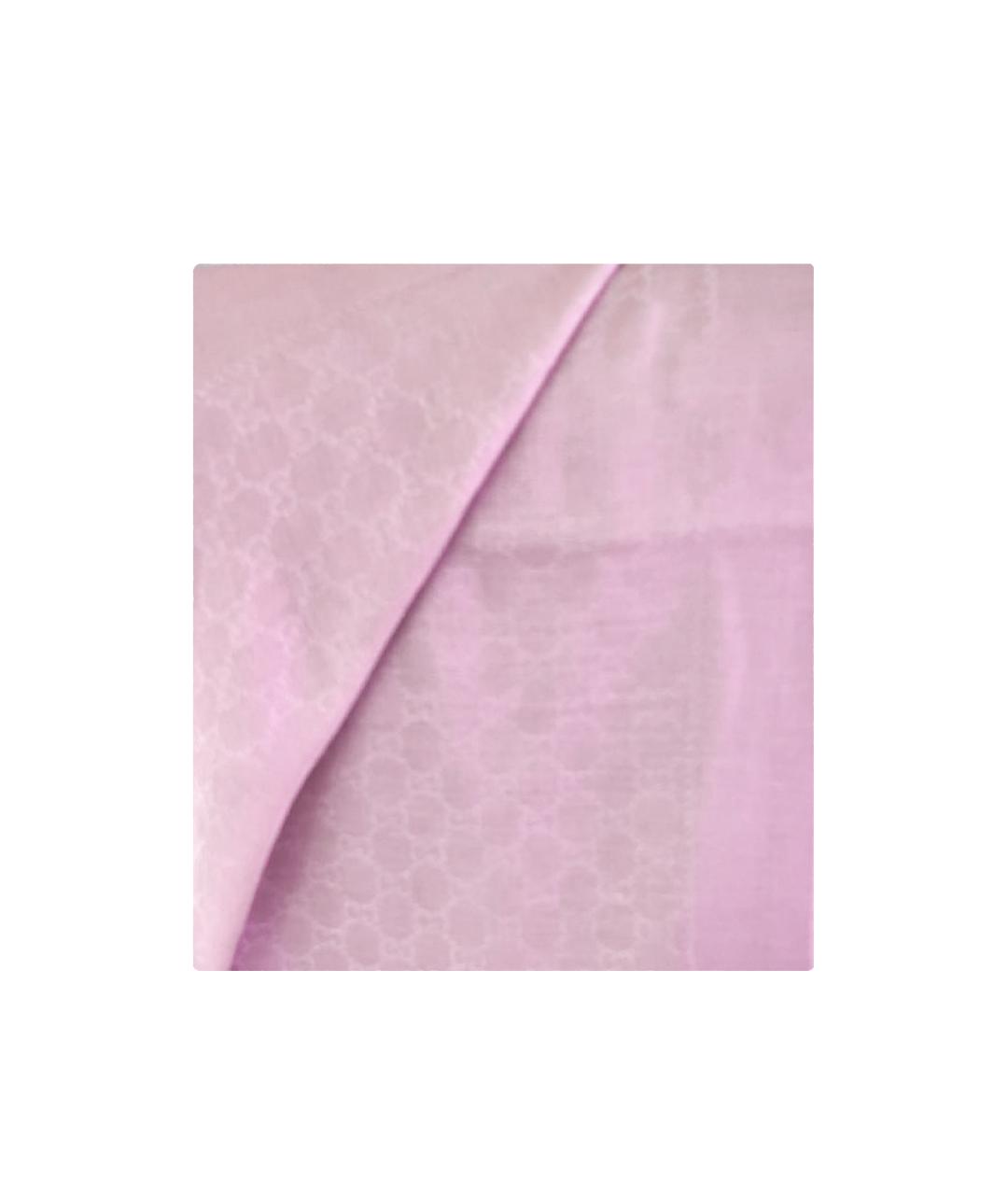 GUCCI Розовый шарф, фото 1