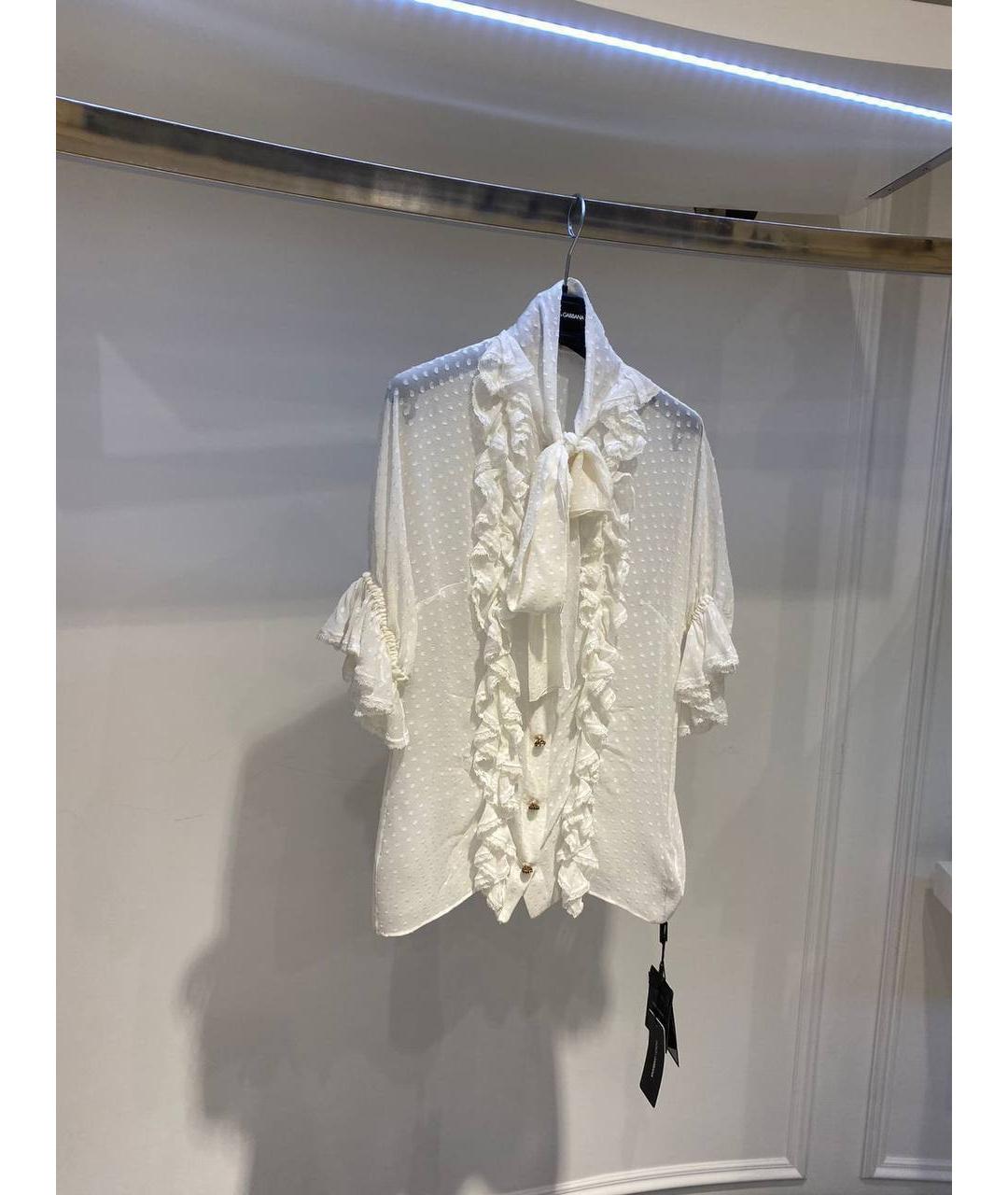 DOLCE&GABBANA Белая блузы, фото 2