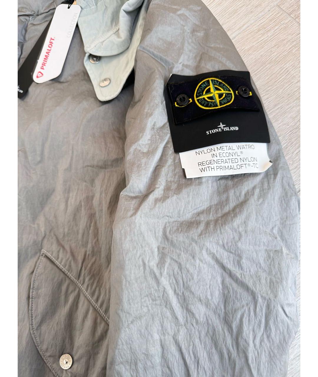 STONE ISLAND Серая парка, фото 5