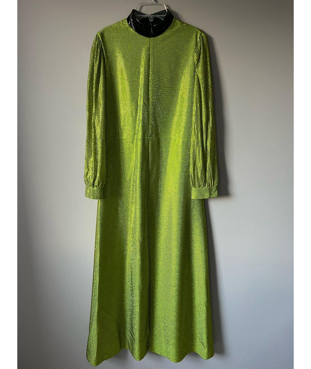 GUCCI Зеленые вечернее платье, фото 7