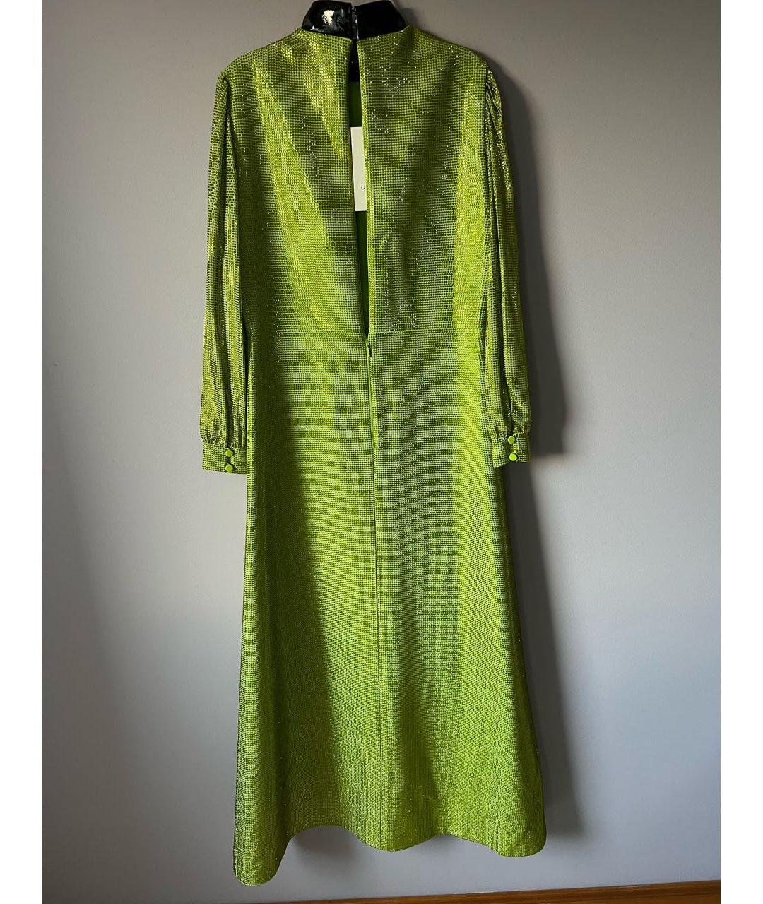 GUCCI Зеленые вечернее платье, фото 2