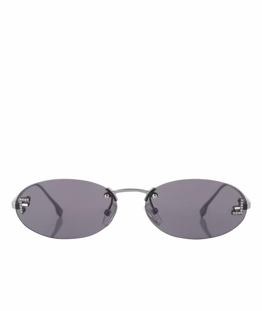 FENDI Фиолетовые солнцезащитные очки, фото 1