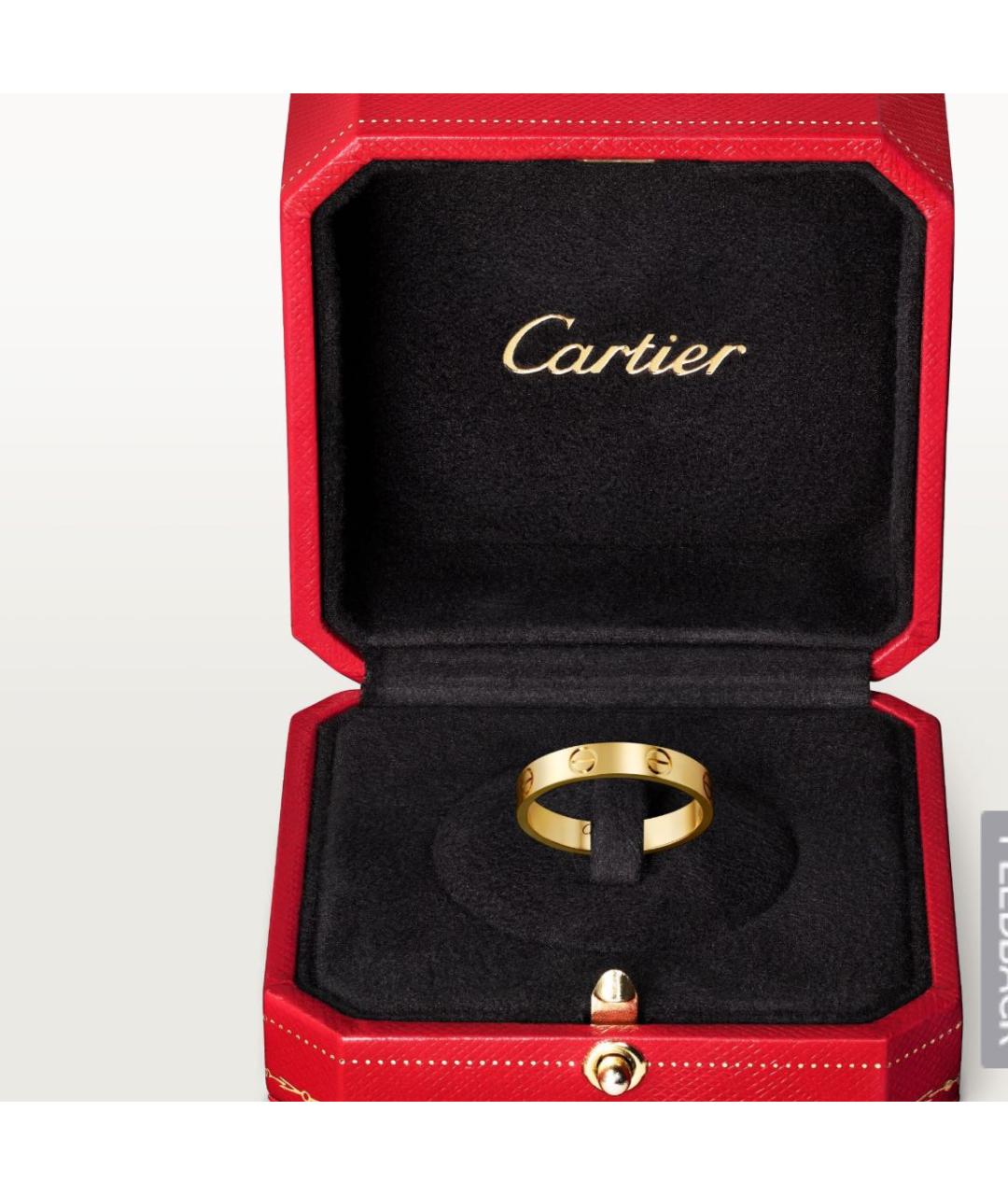 CARTIER Золотое кольцо из желтого золота, фото 5