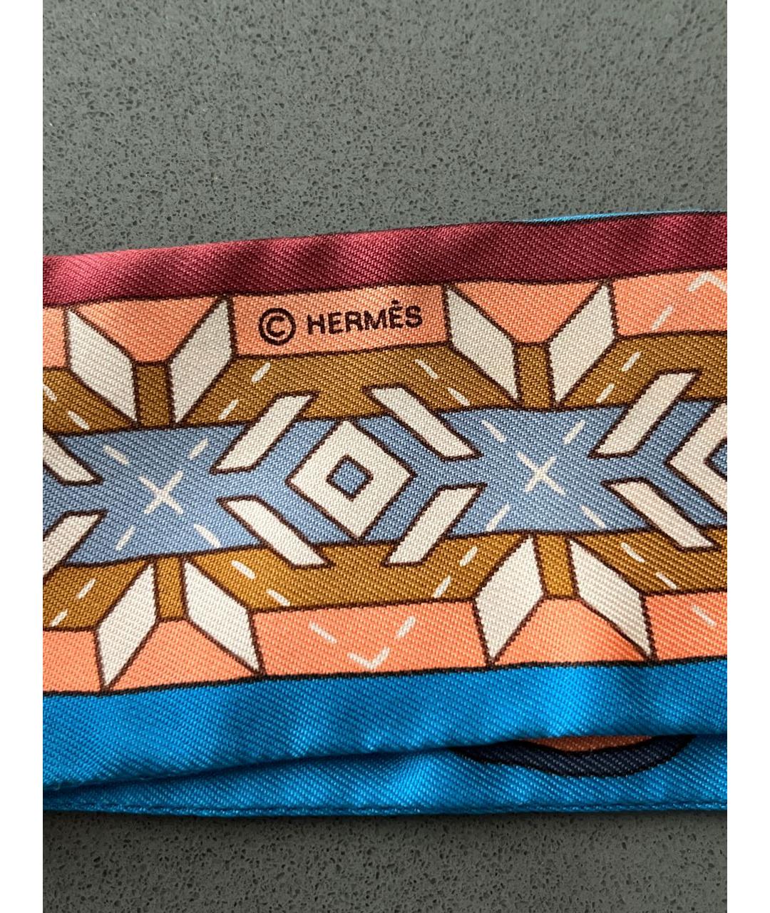 HERMES PRE-OWNED Шелковый платок, фото 4