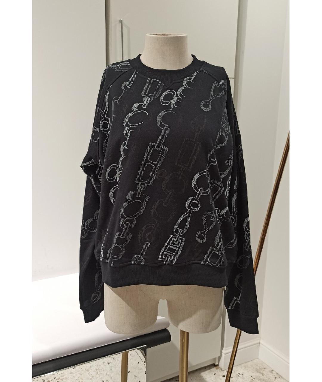 HERMES PRE-OWNED Черный хлопковый джемпер / свитер, фото 9