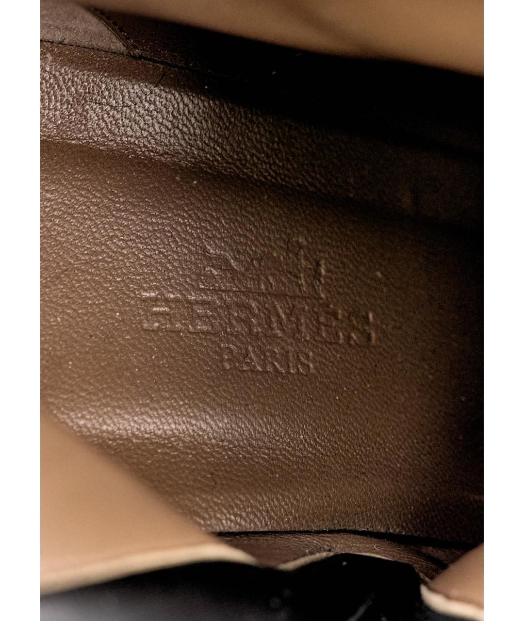HERMES PRE-OWNED Черные кожаные ботильоны, фото 5