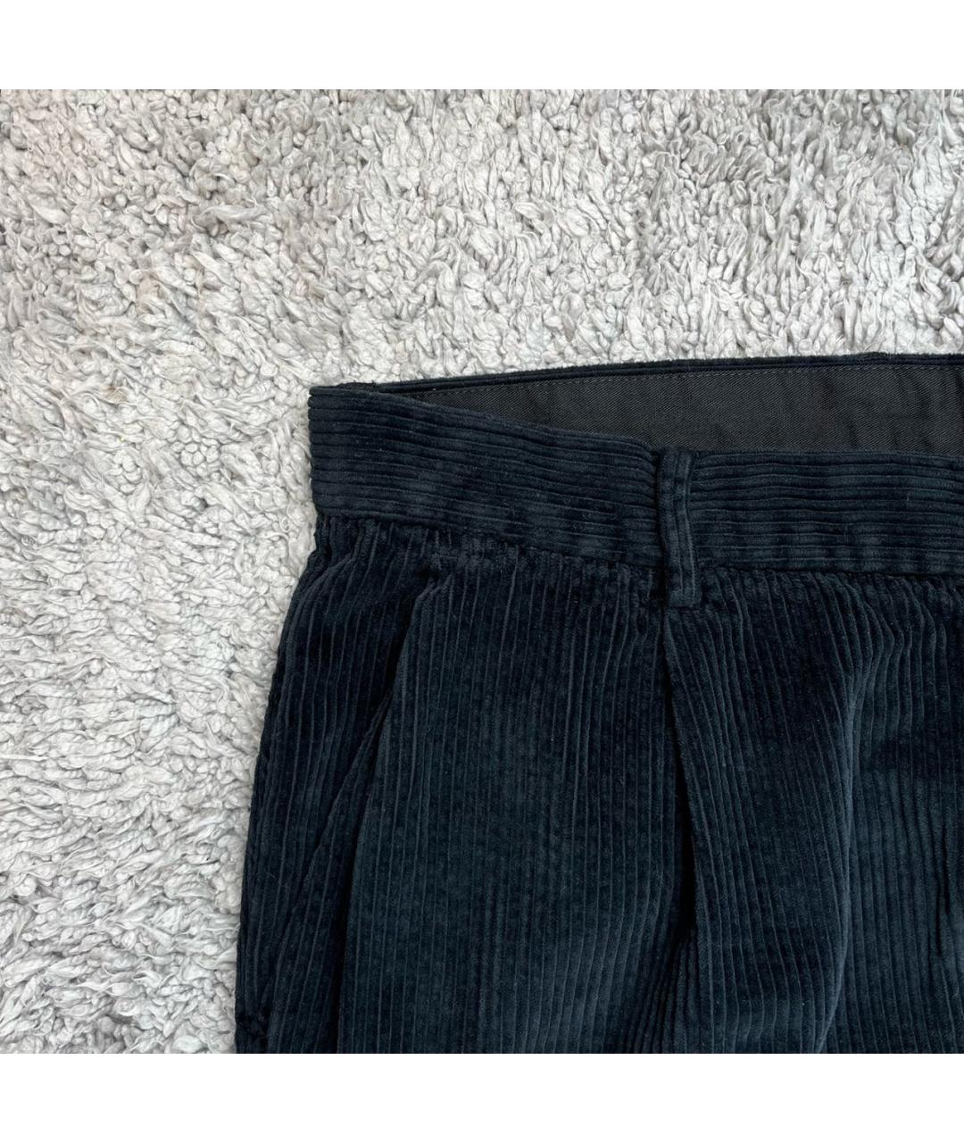 ZZEGNA Черные повседневные брюки, фото 7