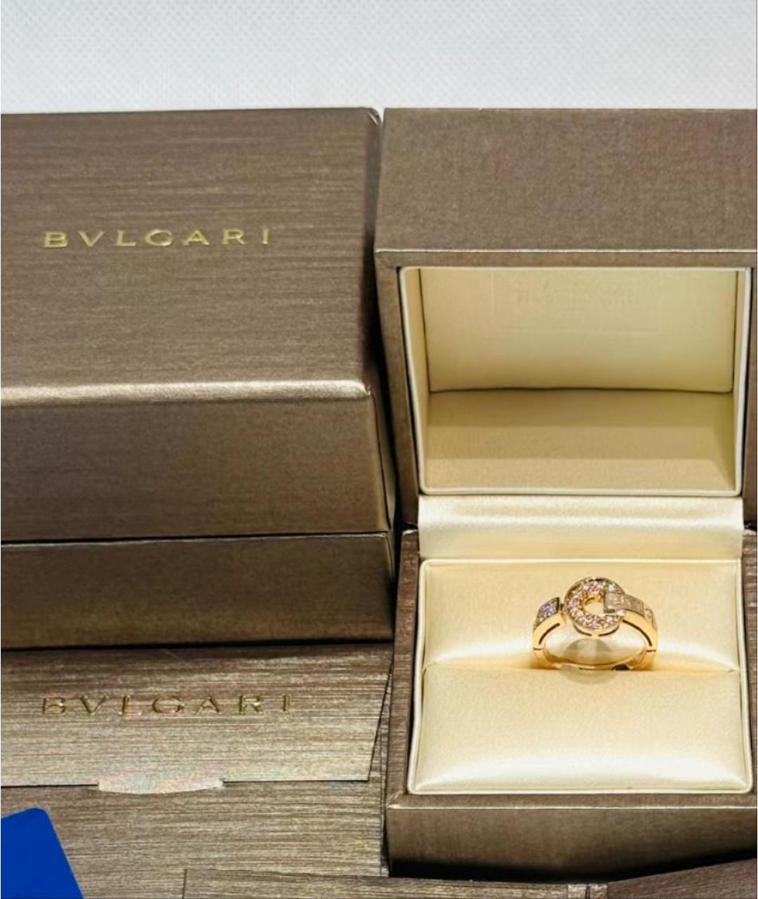 BVLGARI Кольцо из розового золота, фото 2