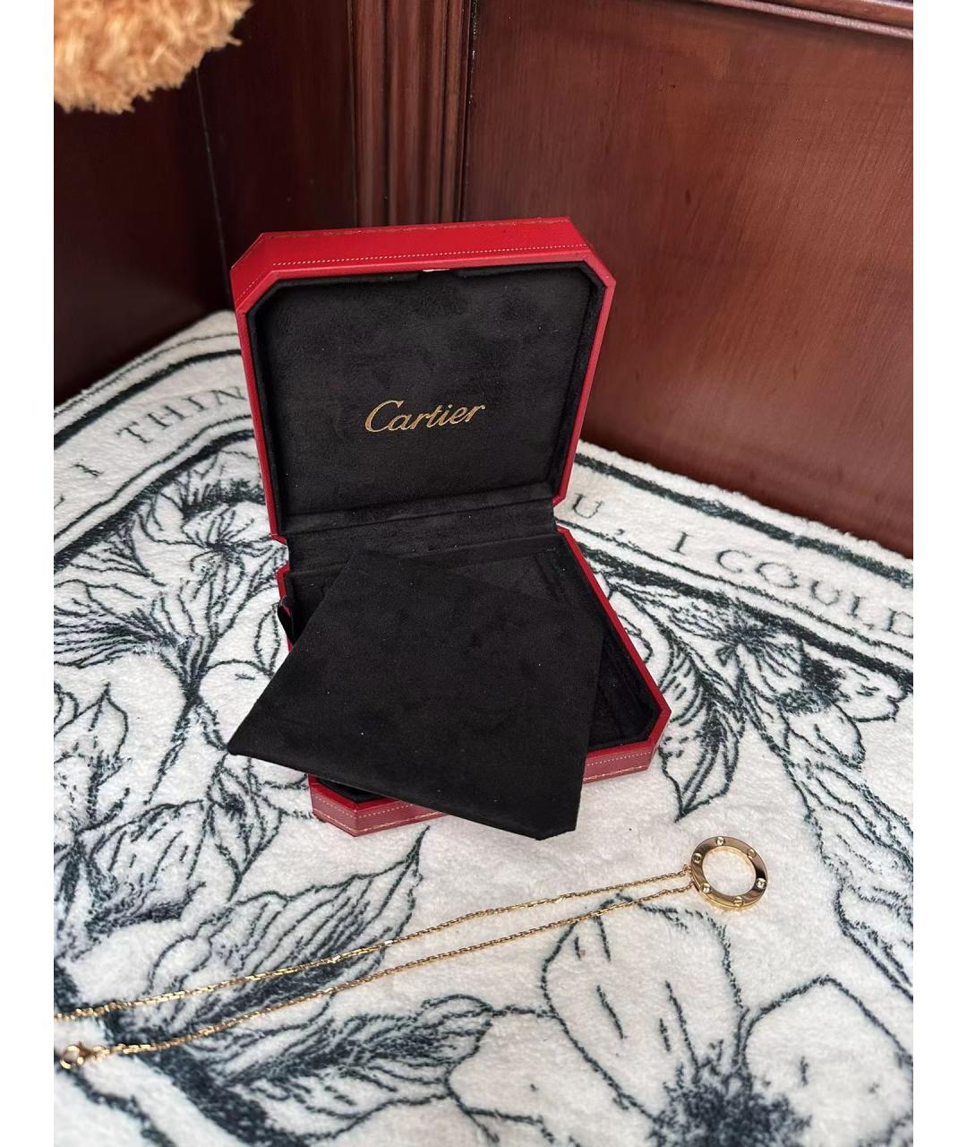 CARTIER Колье из желтого золота, фото 3