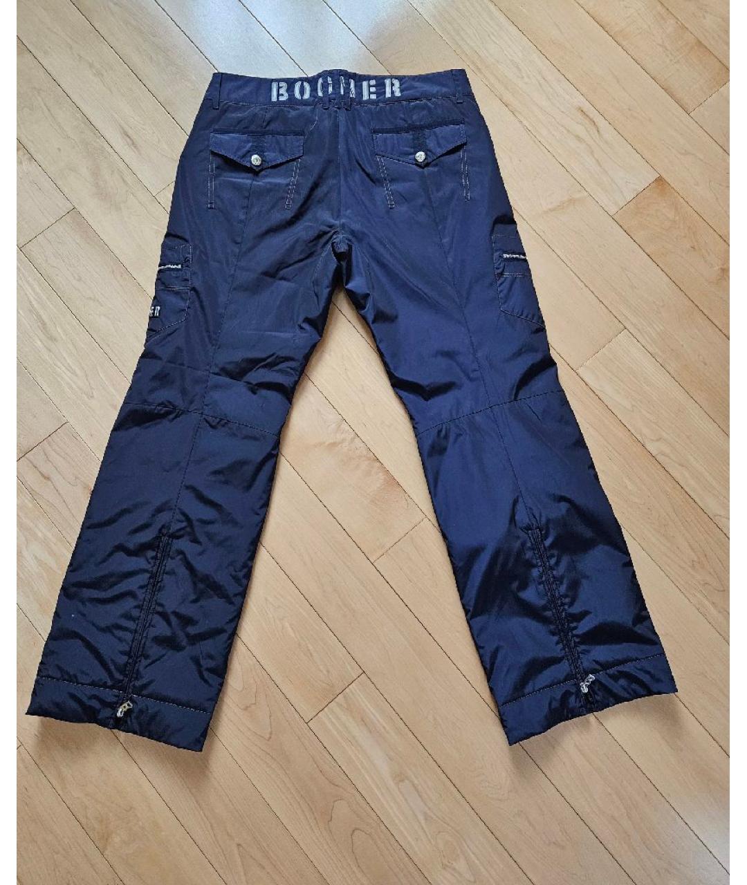 BOGNER Темно-синие полиэстеровые спортивные брюки и шорты, фото 2