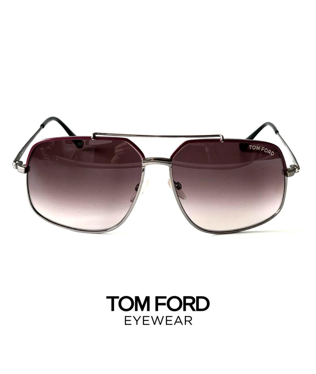 TOM FORD Металлические солнцезащитные очки, фото 6