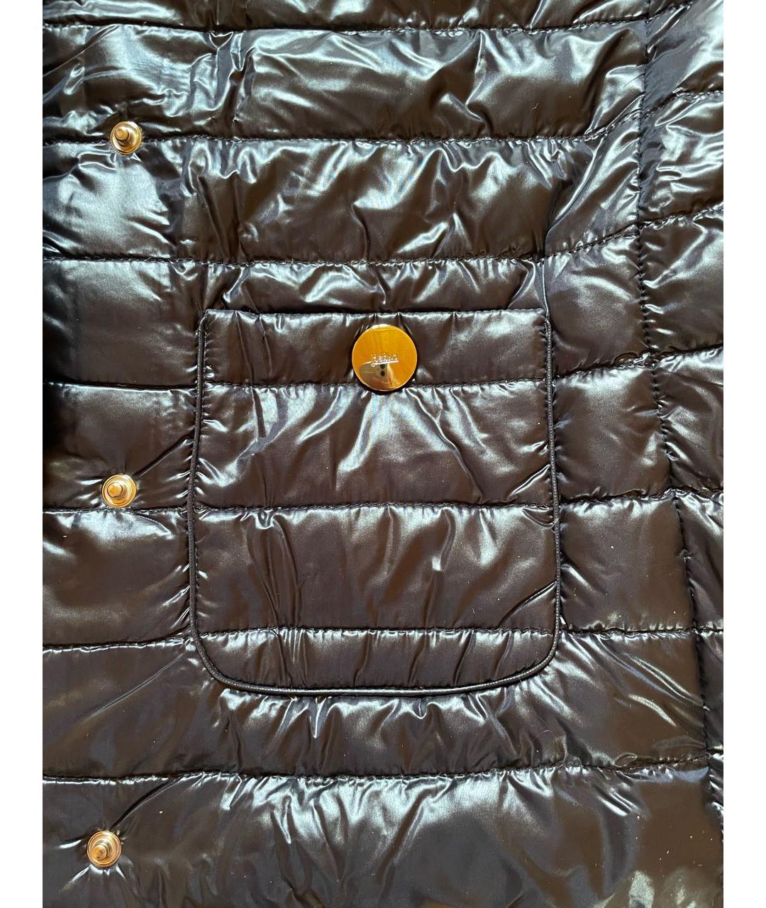 HERNO Черный полиэстеровый жилет, фото 6