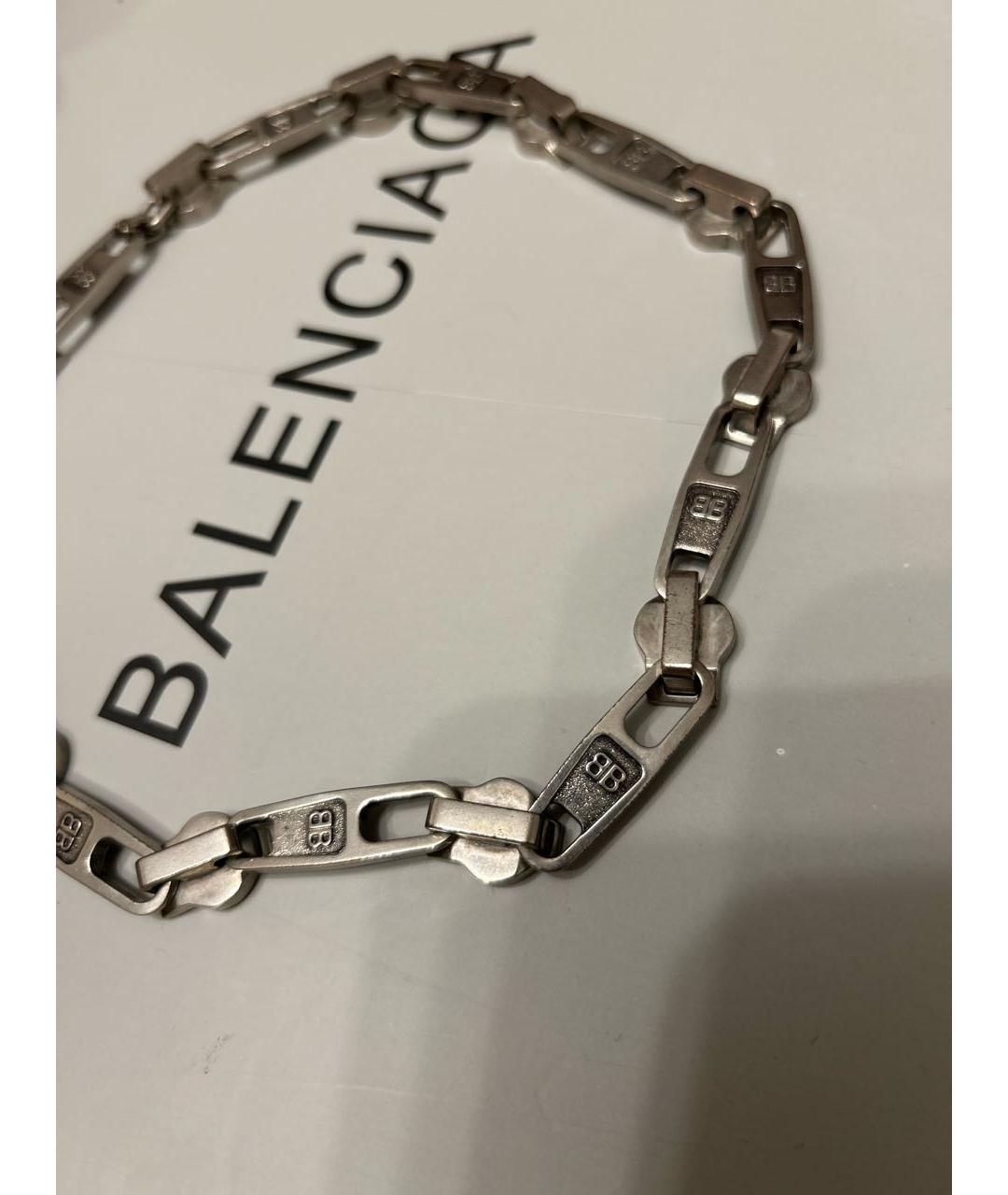 BALENCIAGA Серебряная серебряная цепочка/подвеска, фото 4