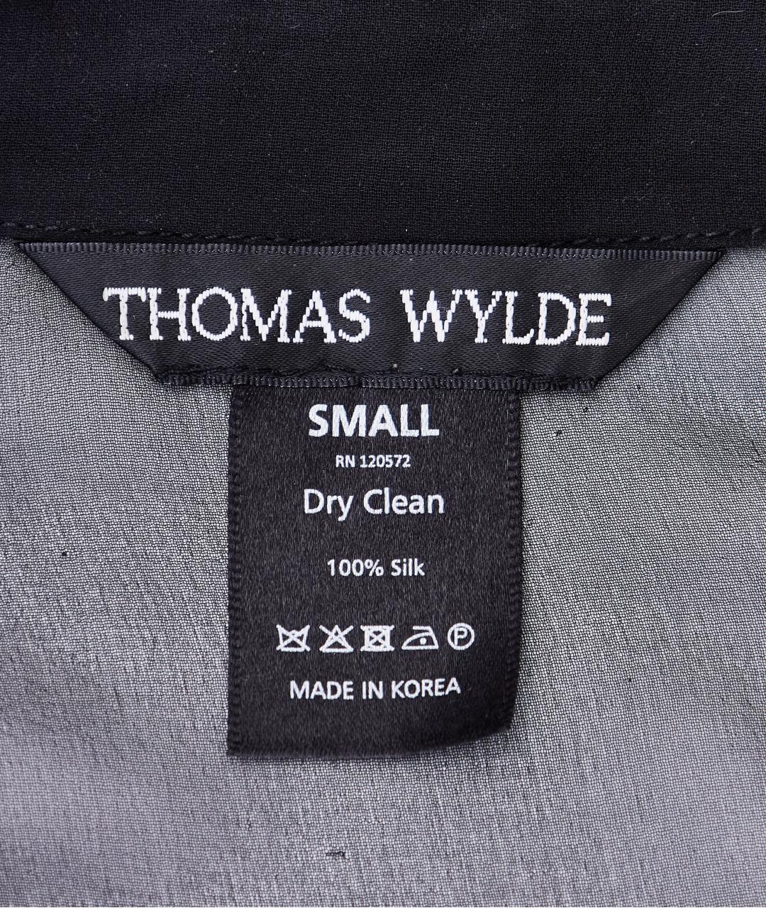 THOMAS WYLDE Черная блузы, фото 5